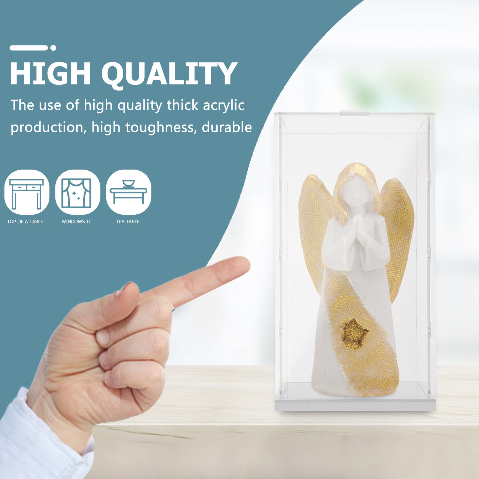 Akrylowa gablotka przezroczyst – Display Case Acrylic recenzja i cena