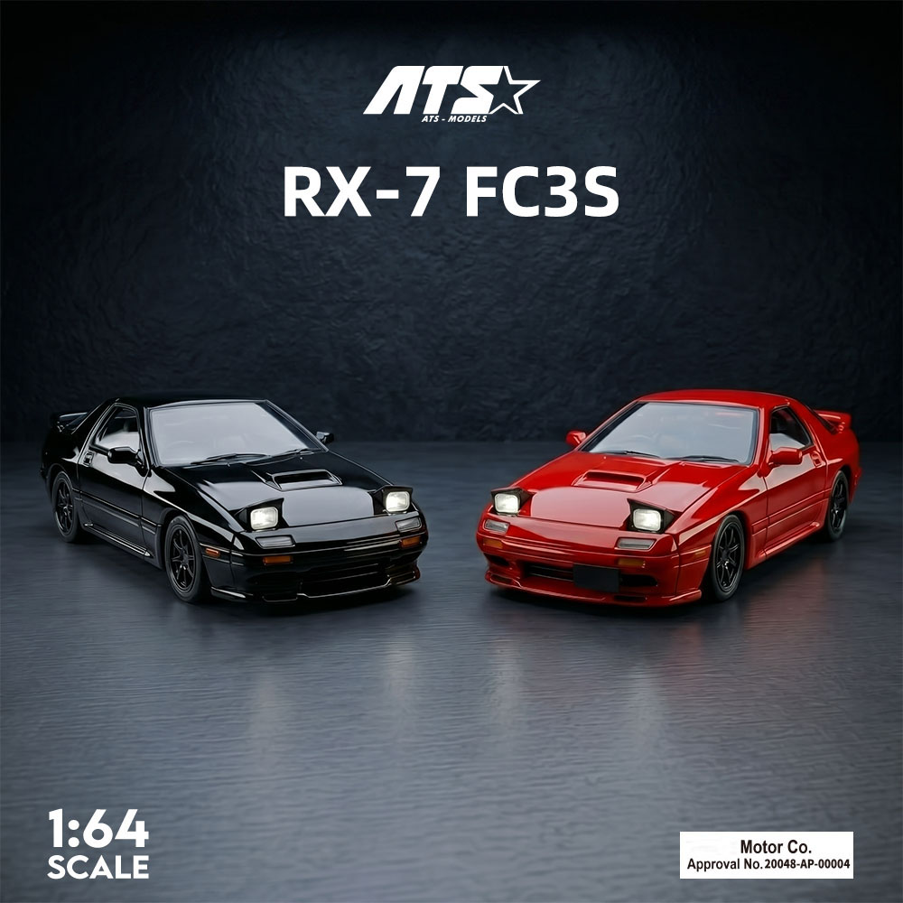 ATS 1:64 Skala RX-7 FC3S Model – Die Cast Car 1 64 recenzja i cena